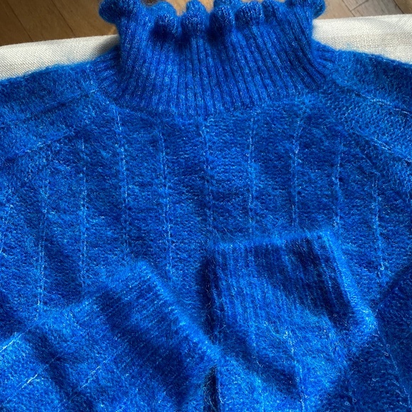Sezane 'Loris' Jumper NWT 'Blue Flash' **Limited** - Picture 2 of 10